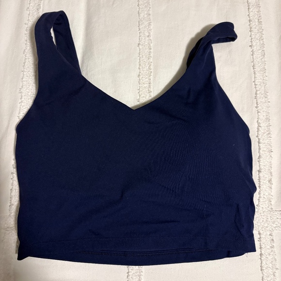 Aerie Real Soft Seamless Tank — Navy (Size S) - Picture 1 of 2